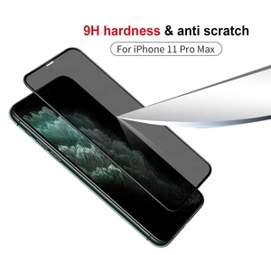 Avant HD Côté Anti-Voyeur Écran Protecteur Pour <span class=keywords><strong>Iphone</strong></span> 11 anti-empreintes digitales 9H Verre Trempé Pour <span class=keywords><strong>Iphone</strong></span> 11 pro - Product Image 6