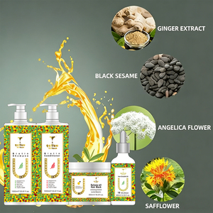 Set Biologico All'ingrosso per la Crescita dei Capelli Anticaduta Solido Miglior Shampoo e Balsamo Naturali allo Zenzero Invecchiato per la Crescita dei Capelli - Product Image 2