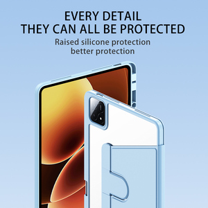 <span class=keywords><strong>Cover</strong></span> Protettiva Trasparente Girevole a 360 Gradi in TPU+Acrilico per Tablet Xiaomi Pad 8/8 Pro - Prodotta da un Produttore Certificato Gold Medal, un Bestseller! - Product Image 5