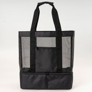 Beach Tote Cooler Bag Polyester Eco-Friendly Waterproof Insulated Thermal Collapsible Soft Custom Summer Picnic Outdoors - Product Image 1