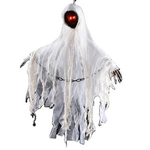 <b>Halloween</b> Horror Props Electric <b>Toys</b> Voice Control Faceless Hanging Ghost <b>for</b> Haunted House Decoration Party Decorations - Product Image 1