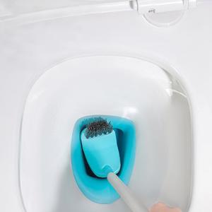Brosse de toilette en polypropylène souple pour un <span class=keywords><strong>nettoyage</strong></span> en profondeur avec un long manche en plastique - Product Image 5