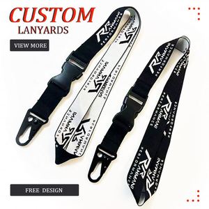 Lanyards de poliéster personalizados con logotipo, impresos en serigrafía, desmontables, para móvil, venta al por mayor de fábrica - Product Image 4