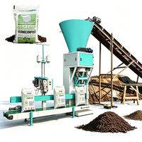 Máquina de Llenado y Empaquetado de Fertilizante Orgánico, Compost, Arena, Grava y Piedra, con Capacidad de 5kg, 20kg, 25kg y 50kg