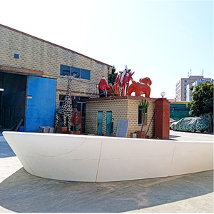 Outdoor Glass Fiber Reinforced <b>Plastic</b> Custom Shape <b>Wall</b> <b>Panel</b> Fencing For Landscape Decor Modern Design Durable Surface - Product Image 2