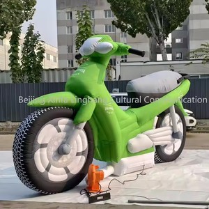 Modèle de moto gonflable en PVC personnalisé, léger et facile à installer, pour les événements ludiques pour enfants et la publicité XFIN-007 Inflatabl - Product Image 3