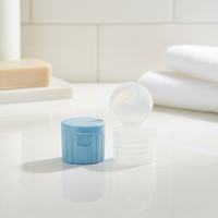 Bouchon à clapet en plastique PP à paroi nervurée 28/410 pour bouteille FLP-010