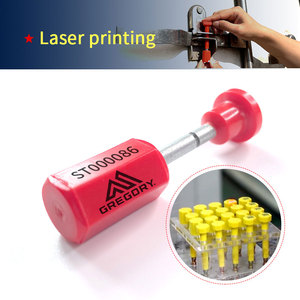 Scellé à boulon de 4 mm de diamètre, mini, rouge, avec numéro de téléphone, à prix compétitif, pour la fabrication et la distribution - Product Image 5