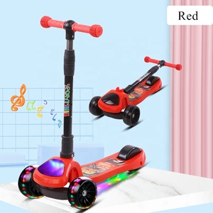 Livraison en Chine vente bon marché <span class=keywords><strong>freestyle</strong></span> pliable tout-terrain 3 roues auto-équilibré vélo <span class=keywords><strong>de</strong></span> sport scooter pour enfants - Product Image 2