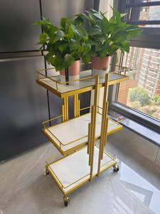 DAOMENG Chariot de salon de coiffure moderne à 4 roues, très vendu, pour salon de beauté - Product Image 3