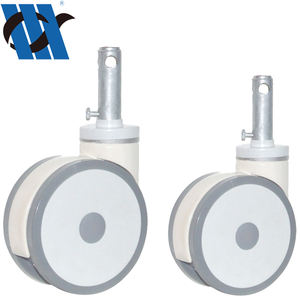 Аксессуары для больничной кровати BDCB031, бесшумные ролики и блокирующие колеса с тормозом, запасная часть для больничной кровати - Product Image 3