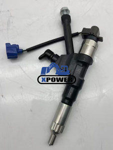 XPower New P11C Engine SK450 Crawler Excavator Fuel Injector 095000-5215 - Product Image 4