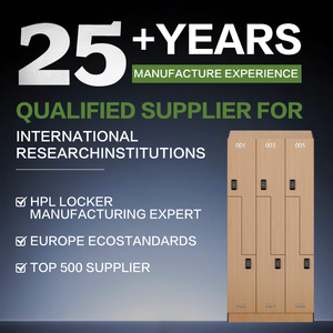 חם מכירה hpl 6 דלתות מנופפות הלבשה עליונה נעילה אלקטרונית חכם מנעול דלת לחדר כושר אריזה שטוחה - Product Image 6