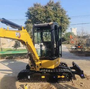 รถขุดตีนตะขาบมือสอง Caterpillar 303E CAT 303 303ECR ขนาด 3 ตัน สำหรับงานจัดสวน พร้อมหัวเจาะ 303.5 - Product Image 1