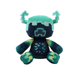 Vente en gros de jouets en peluche Tortue, Requin, Vache, Loup, Cochon, Chat, Tigre, Renard, Oiseau, Chauve-souris, Chameau, Abeille, Mouton, Dauphin, Perruche, Salamandre, Zombie - Product Image 2