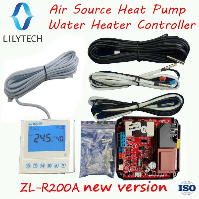 ZL-R200A नई संस्करण, 220VAC यूनिवर्सल, गर्मी पंप पानी हीटर नियंत्रक, Lilytech