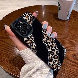Funda de teléfono móvil de cuero TPU suave con estampado de leopardo de estilo clásico para Samsung Galaxy S22 S23 Note 10 20 A54 A73 A14 <span class=keywords><strong>A51</strong></span> - Product Image 6
