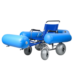 Kursi roda lipat mengambang pantai semua medan - Product Image 1