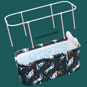 Bañera plegable portátil ligera, forma rectangular, promocional - Product Image 3