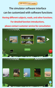 Simulatore di Guida VR <span class=keywords><strong>per</strong></span> <span class=keywords><strong>Auto</strong></span> e Camion in Metallo <span class=keywords><strong>per</strong></span> Interni, Attrezzatura <span class=keywords><strong>per</strong></span> la Formazione nelle Scuole Guida - <span class=keywords><strong>Per</strong></span> Principianti - Product Image 2
