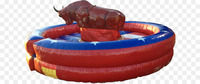 Tapis boulier gonflable mécanique, jeux de sports commerciaux, d'équitation, château de saut, maison à rebond