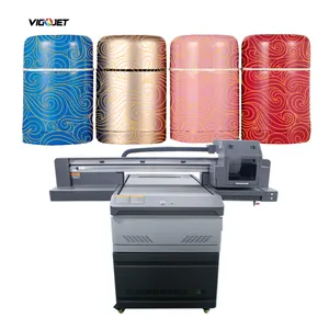 VIGOJET Full automatic with varnish 3d effect 6090 uv printer G5i Inkjet Printers digital printing machine China factory
