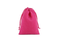 Pochette en velours haut de gamme avec cordon de serrage pour bijoux, écouteurs, chargeur de batterie externe, accessoires mobiles – Vente en gros
