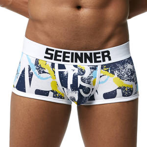 <strong>Men's</strong> Brief Tanga Basic <strong>Multipack</strong> Underwear for <strong>Men</strong> Mesh Pene De Hombre <strong>Boxers</strong> Combed Cotton <strong>Men</strong> Penis <strong>Boxer</strong> Briefs - Product Image 4