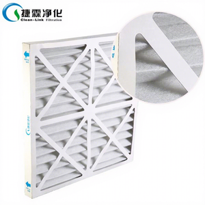 Dimensioni personalizzate 20x20x1 telaio in cartone di carta merv 8 9 11 13 14 forno ad aria pieghettato aur ac filter - Product Image 1