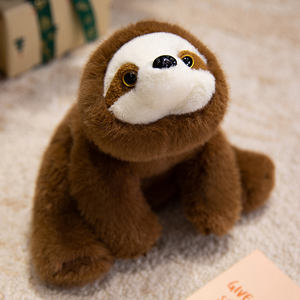 Peluche Super Morbido da 35cm di Capibara, Bradipo, Procione, Panda, Cavallo, Giocattoli Ricamati Carini e Coccolosi per Bambini - Product Image 3