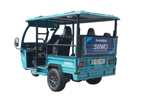 Tricycle électrique amélioré avec panneau solaire 280W, <span class=keywords><strong>6</strong></span> <span class=keywords><strong>places</strong></span>, avec batterie LFP - Product Image 4