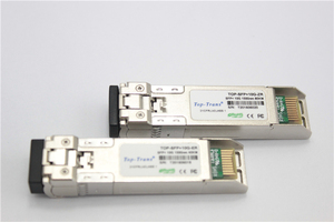 SFP-10G-ZR 10GBASE-ZR SFP+ Single Mode Fiber 1550 Nm 80 Support Super Long Transmit DOM Transceiver Top-Trans 1 Year Warranty - Product Image 3