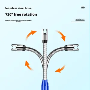 Bật lửa bếp thông minh, thân thiện với môi trường, sạc lại được, sử dụng điện, kiểu dáng <span class=keywords><strong>USB</strong></span> Arc Pulse Ignition, dành cho bếp gas, chất liệu kim loại. - Product Image 4