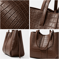 usine personnalisé en gros nouvelle dame sacs à main mode Style en cuir véritable dames épaule fourre-tout sac à main femmes