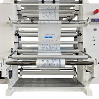 Machine d'impression flexographique à 4 couleurs de 2400 mm pour l'impression de films d'emballage flexibles en PE, BOPP, PET