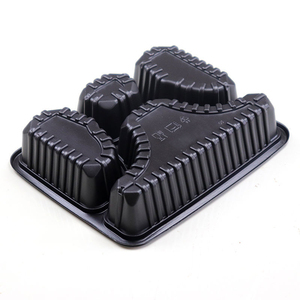Confezione alimentare con coperchio porta via 2-4 scomparti scatola <span class=keywords><strong>per</strong></span> alimenti in plastica PP - Product Image 2