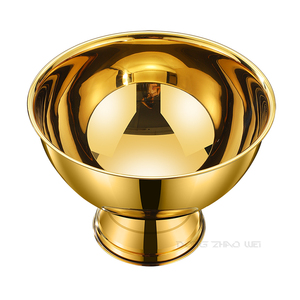 Ristorante secchiello per il ghiaccio vasche per bevande in acciaio inossidabile per Catering secchiello per <span class=keywords><strong>vino</strong></span> ciotola per il ghiaccio secchiello per Champagne ciotola per Champagne per ghiaccio - Product Image 4