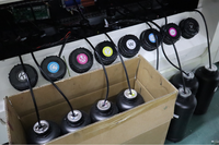 Impresora UV Plana 2513 de 8 Cabezales, Formato Grande 4x8 pies, para Impresión en Acrílico, Vidrio, Madera, Metal, PVC, Cuero, Máquina de Inyección de Tinta UV CMYK W V
