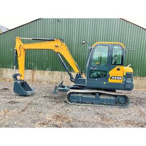 <b>New</b> 5 Ton Crawler Excavator HX55 Diesel Engine 1 Year Warranty <b>Earth</b>-moving Machinery in Stock on Sale - Product Image 5