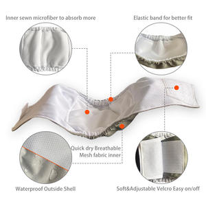 Pantalones de Seguridad para Perros, Ropa Menstrual Sanitaria para Mascotas, Pantalones Fisiológicos Lavables para Cachorros - Product Image 3