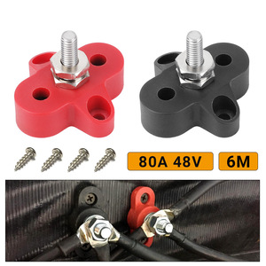 CNSPEED Screw <b>Terminals</b> 80A 48V 6M For Yachts Cars RVs Ships Modified Vehicles - Product Image 2