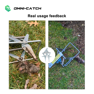 Piège à taupes solide de qualité supérieure, en acier galvanisé, piège à ciseaux, réutilisable, tueur de taupes, imperméable, facile à installer, éliminateur de taupes pour pelouse, personnalisable - Product Image 2