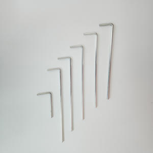 आउटडोर चंदवा मैदान नाखून वसंत शिविर लगाने वाले टेंट फिक्सिंग बोल्ट रिंग ग्राउंड स्टेक प्लग एक्सेसरीज़ - Product Image 2