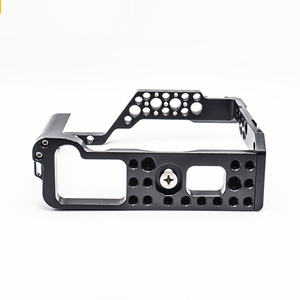Jaula de vídeo para cámara <span class=keywords><strong>XT3</strong></span> para cámara Fujifilm, estabilizador de cine, plataforma, marco de extensión de aleación de aluminio - Product Image 5