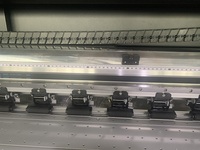 Impresora Plotter de Gran Formato Acetek de 3.2m de Alta Velocidad para Película de Techo Elástico de PVC, Vinilo de Cuero, Lona de PP, con Tinta Eco Solvente