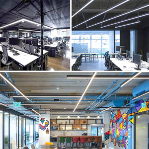BBIER <span class=keywords><strong>LED</strong></span> 20W 30W 40W 60W 80W <span class=keywords><strong>LED</strong></span> illuminazione lineare lampada a soffitto per illuminazione da ufficio - Product Image 6