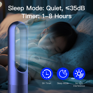 Hot Sale Professional Heating and Cooling <b>Fan</b> Tower With Air Circulator Good Bladeless Bladeless <b>Fan</b> - Product Image 2