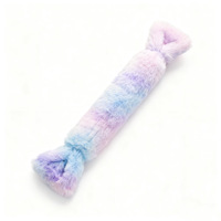Bestseller transfrontalier : Jouet à mâcher pour chat en peluche en forme de bonbon, coussin couineur, à la catnip, pour le nettoyage des dents molaires et l'auto-entretenissement