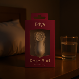 Vibrateur G-Spot Edya Rose Bud sans fil rechargeable par USB, étanche, en gel de silice, jouet sexuel pour adultes pour femmes - Product Image 2