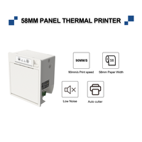 Imprimante thermique de panneau Cashino 58 mm avec coupeur automatique intégré pour borne de vente en libre-service – En stock